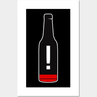 Beer Low Battery Posters and Art